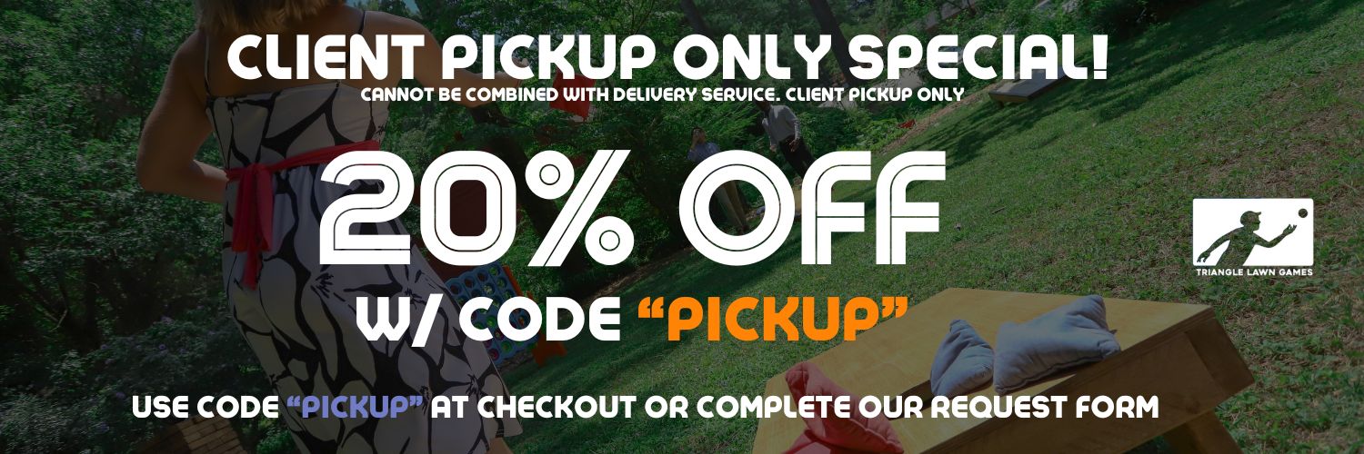 20 percent off client pickup special